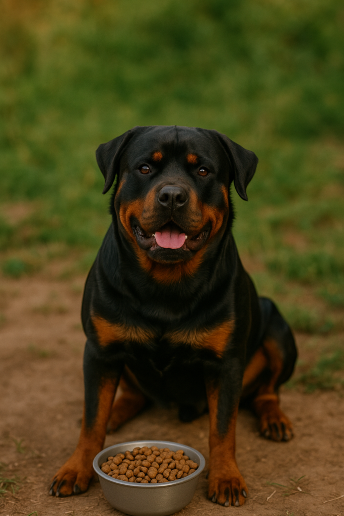 best diet for rottweilers nutrition and feeding guide