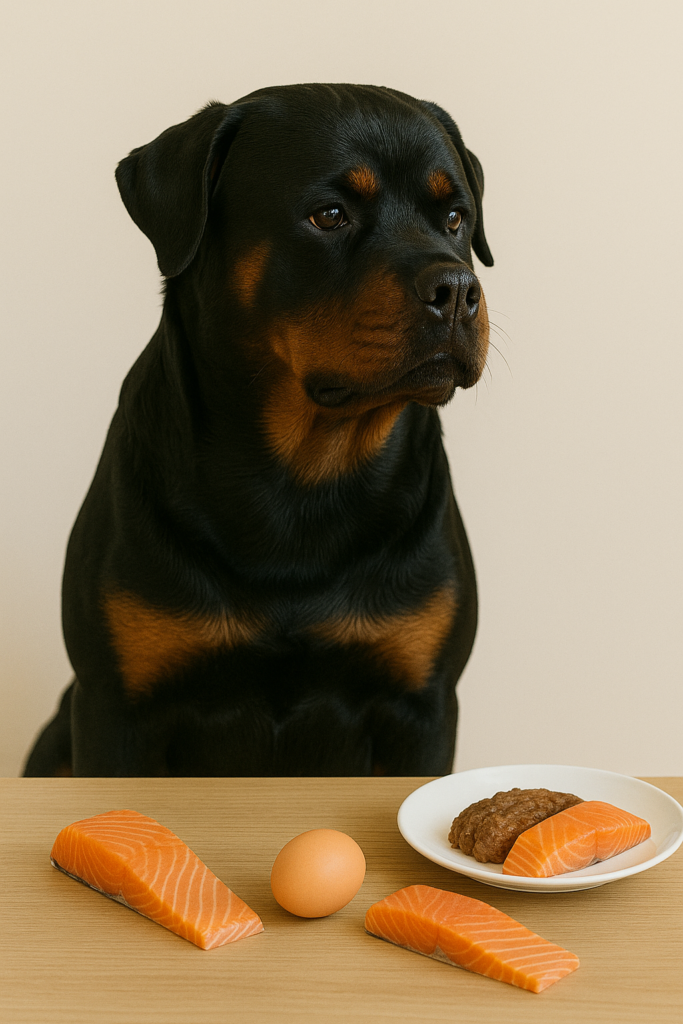 safe natural foods for rottweilers